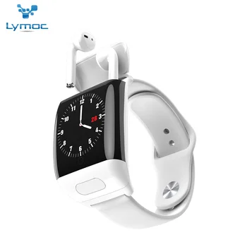 

LYMOC Smart TWS Bracelets Wireless Earbuds Bluetooth Watch Heart Rate Sport Pop-up In-Ear light Sensor Headsets Noise Cancelling