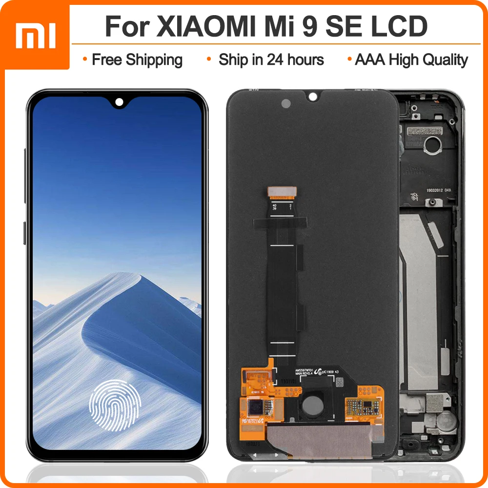 Оригинальный ЖК-дисплей 5 97 дюйма для Xiaomi Mi9 SE Mi 9 с сенсорным экраном и