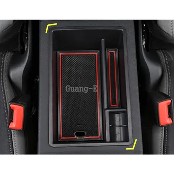 

For Audi Q3 F3 2018 2019 2020 Car Inner Plastic Storage Trim Container Center Console Cup Holder Gear Box Frame Armrest