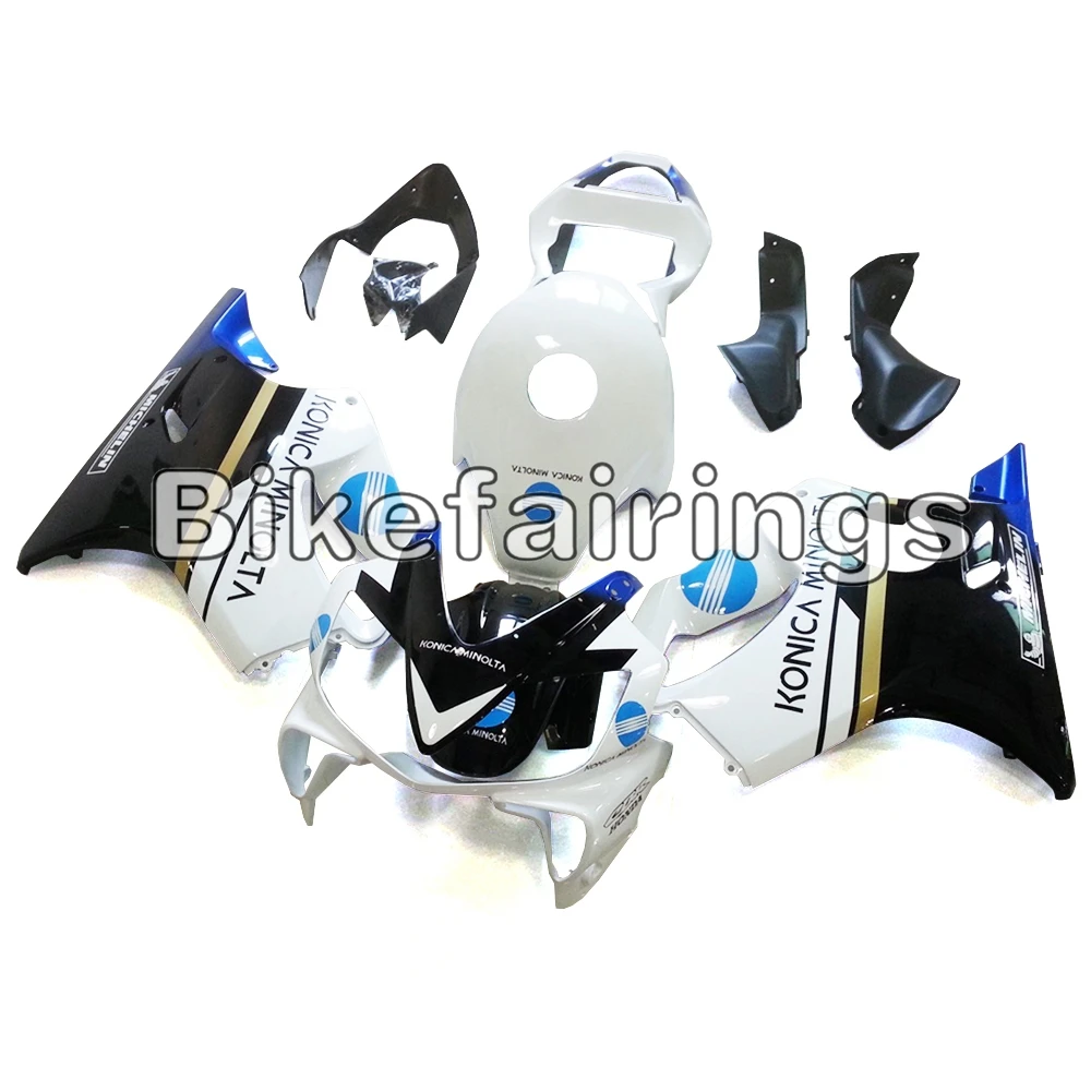 Впрыска Полный обтекатели для Honda CBR600F4i 2001 2002 2003 CBR600 F4i ABS пластик электронный атомайзер-глянец белый черный синий