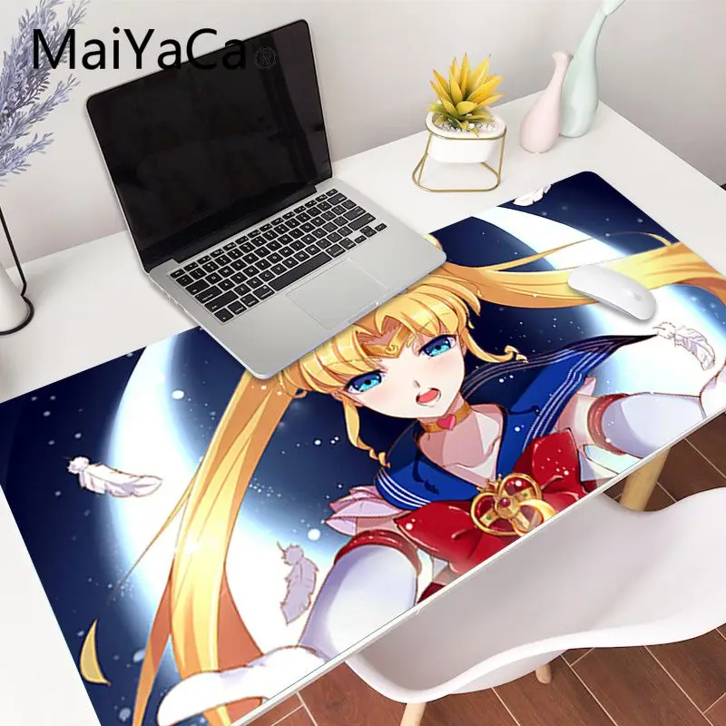 MaiYaCa Sailor Moon girl красивый коврик для мыши Аниме игровые аксессуары Настольный s
