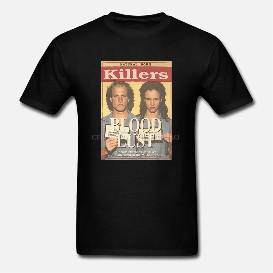 NATURAL BORN KILLERS 1994 NIN RAGE AGAINST THE MACHINE рубашка промо рок Репринт |