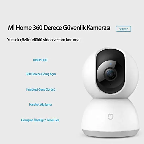 Xiaomi Câmera Dome Mijia 360 ° Ptz Casa Inteligente ip - Image 2