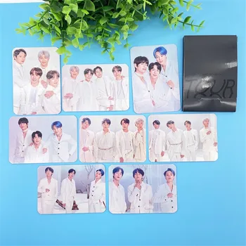 

New Kpop Bangtan Boys Member JK Soul Tour Small Card Postcard Photo Card Lomo Card Collection Photocard 7*10CM 8Pcs/Set Hot Sale