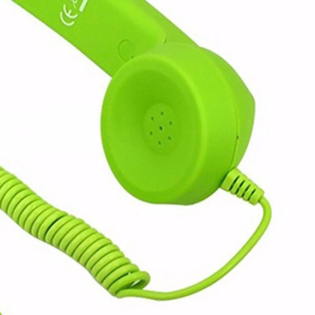 3 5 мм разъем классический ретро телефон Handset мини микрофон динамик телефонный