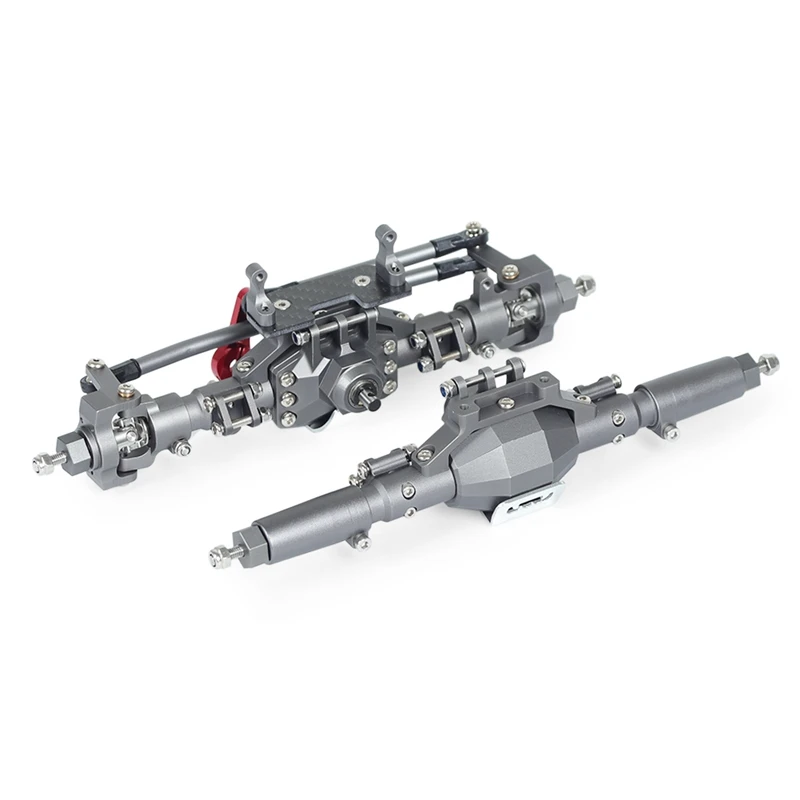 

for Axial SCX10 II 90046 90047 RC Crawler Truck Metal CNC Front & Rear Axle RC Bridge Axle RC Spare Parts