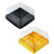 Dessert-Box Cake-Container Mooncake Wedding-Party Mini Favor-Boxes Square 50g 50pcs