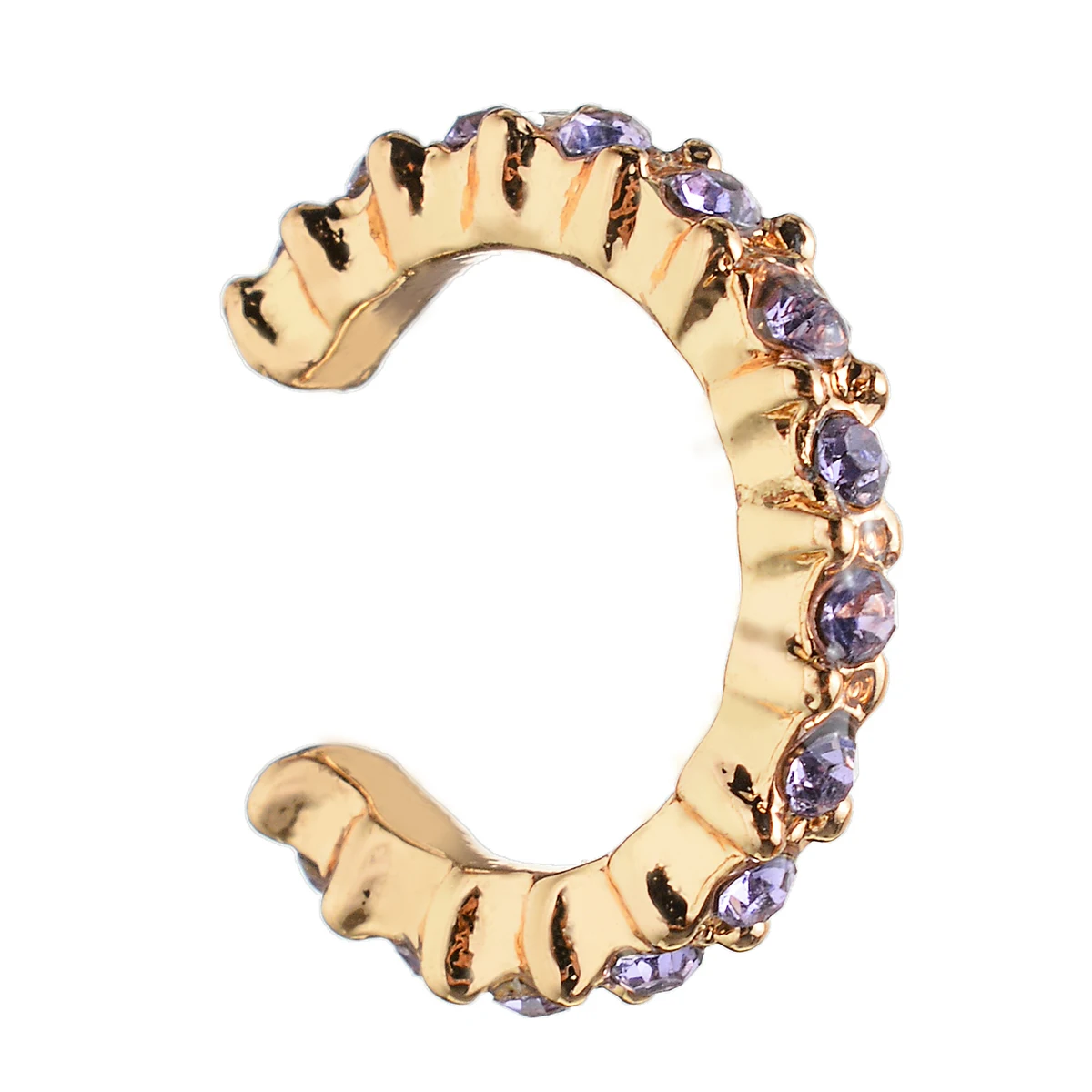 6 шт Boho серьги со стразами манжеты серьги цветной, с кубическим Цирконом Камень Круглый Хрящ уха клип на серьги-улитки без пирсинга ювелирные изделия