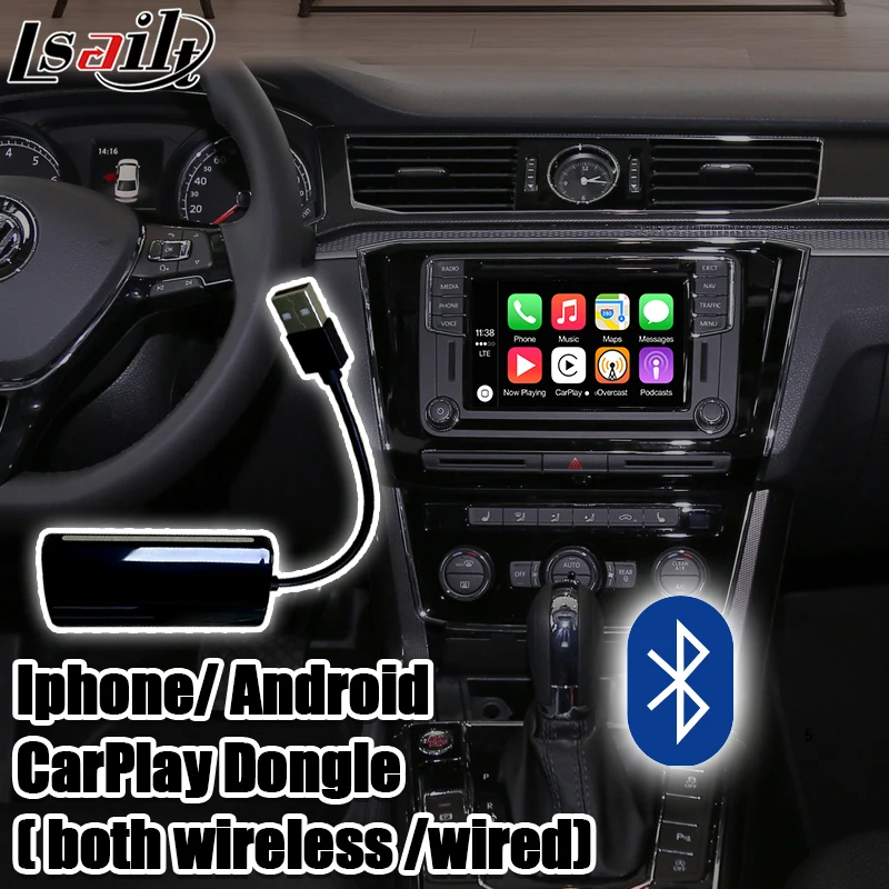 Lsailt Android 7.1GPS навигация Мультимедиа интерфейс коробка автомобильный экран обновление системы для MQB MIB Volkswagen Passat