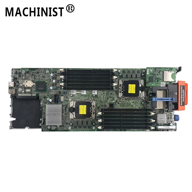 Оригинальная материнская плата для DELL PowerEdge M610 Intel 5520 с чипсетом для серверной рабочей станции MB two LGA 1366 0MFWGC полностью протестирована