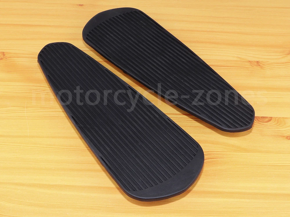 For Indian Roadmaster Chieftain Springfield Chief Classic- Motorcycle Black Rubber Floorboard Foot pegs