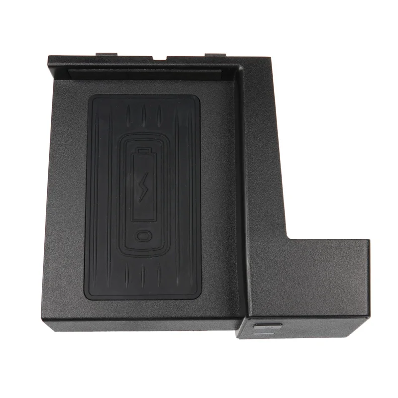 For C Class W205 Для Mercedes Benz W205 C180 AMG C43 C63 GLC C класс автомобиля беспроводной зарядки по стандарту QI телефон зарядное устройство чехол аксессуары для iPhone - Название цвета: For C Class W205