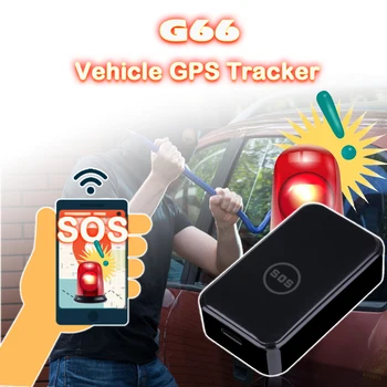 

G66 Multi-function Smart Strong Magnetic GPS Tracker For Vehicle History Route Playback Low Battery Alarm Tracking Locator