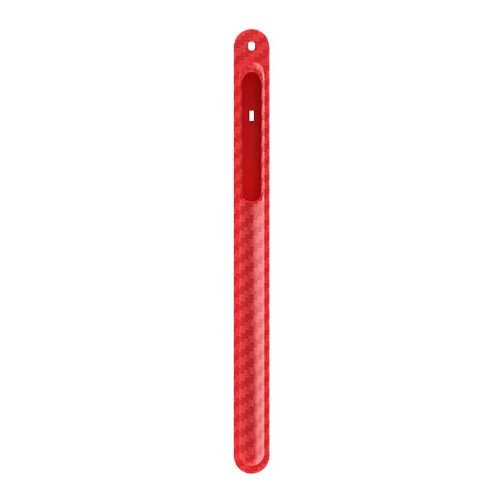 Углеродное волокно Чехол подставка с держателем для iPad для карандаша от Apple 1/2 сенсорный аксессуары с ручкой#824 - Цвета: RD Pencil 1