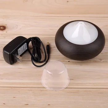 

Light/Dark Woodgrain Ultrasonic Ion Humidifier Aroma Air Aromatherapy Essential Oil Diffuser Ultrasonic Purifier Mist Maker