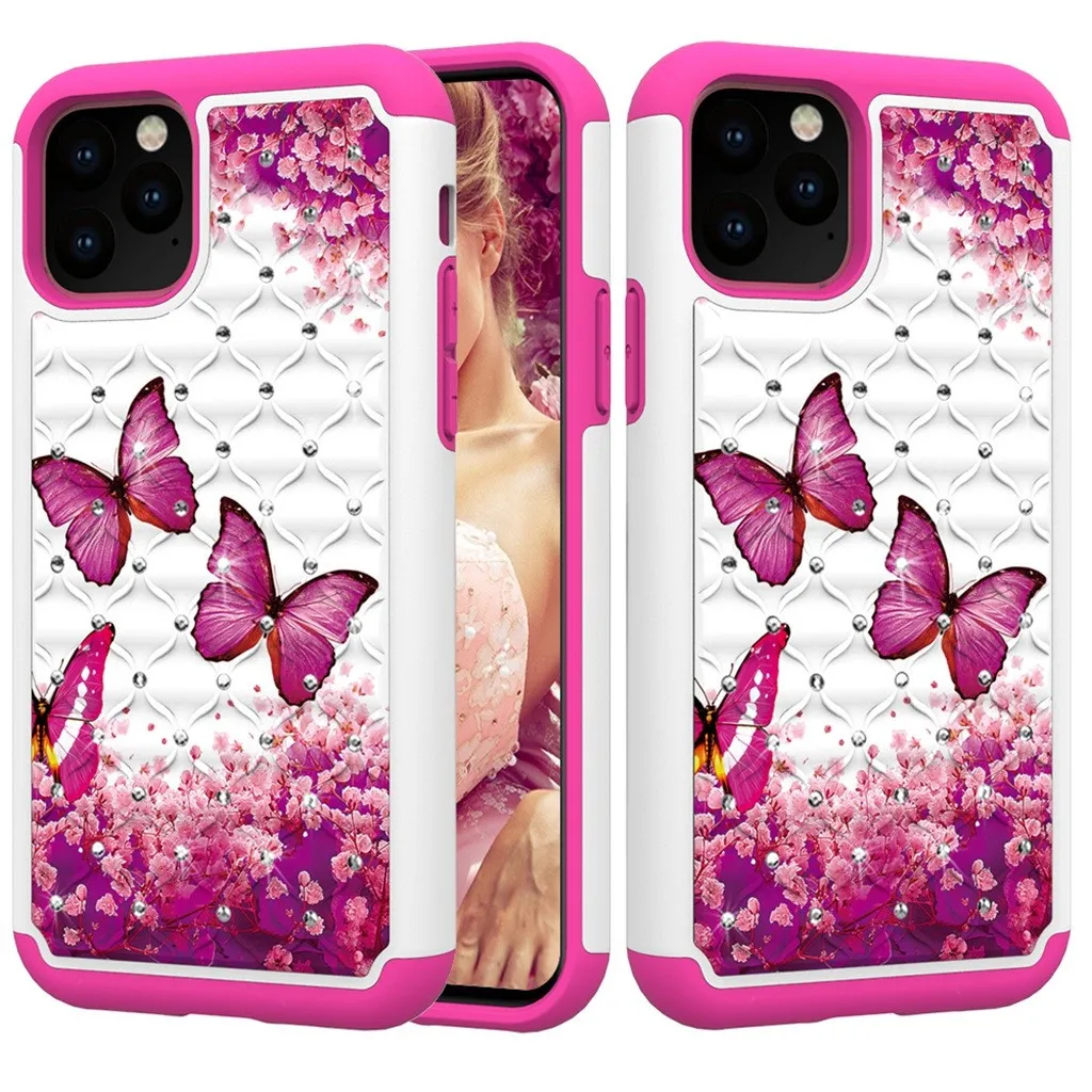 Dream Crystal Style Phone Case For iPhone 11Pro Max Dirt-resistant Slim Fashion Soft Cases Shockproof Dust-proof Phone Case