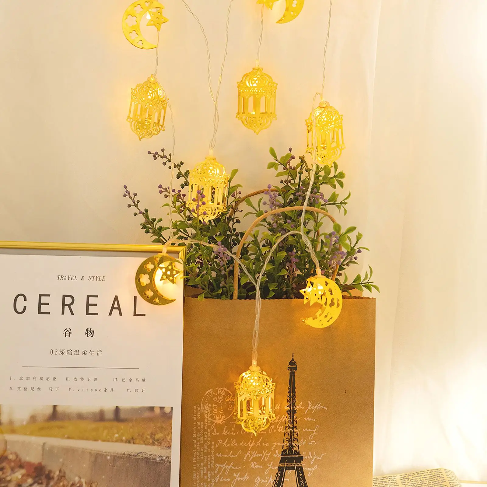 Рисунок 4 - СВЕТОДИОДНАЯ Гирлянда для Рамадана Eid Mubarak