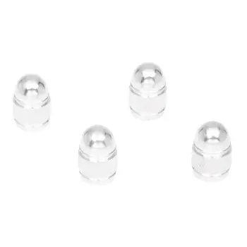 

4pc new valve cap tire pressure cap wheel cover dust Xelo rod for Auto Car - Silver