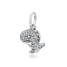 CKK Подходит Pandora браслет мозаика динозавр бусины для Подвески для изготовления украшений Серебро 925 шарик шарм Kralen Pulsera