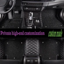luxury car floor mats for all models for Mercedes Benz SLK 350 W170 W171 R171 R172 SLK200