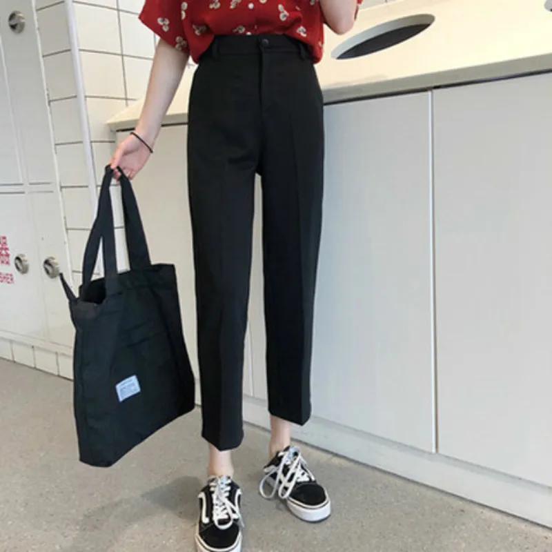 2020 Spring Summer Women Suit Pants Fashion Female Office Lady High Waist Harem Pant Pantalon Casual Trousers Plus Size S-5XL 2020 Spring Summer Women Suit Pants Fashion Female Office Lady High Waist Harem Pant Pantalon Casual Trousers Plus Size S-5XL