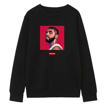 

Spring Kyrie Irving Sweatshirt Hoodies Men Fashion Long Sleeve Fleece Unisex Man Kyrie Irving Sweatshirts