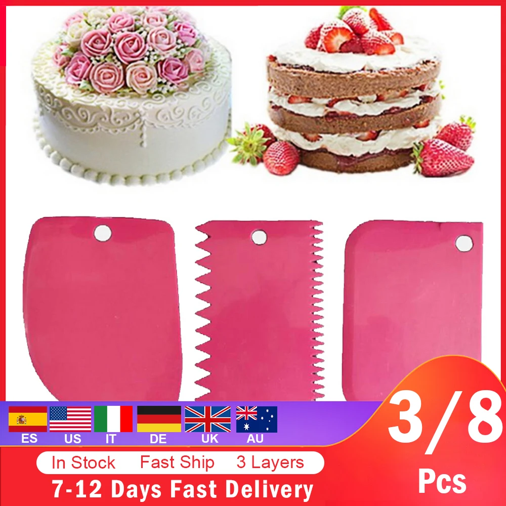 Силиконовый шпатель кондитерские инструменты аксессуары резак для теста торта