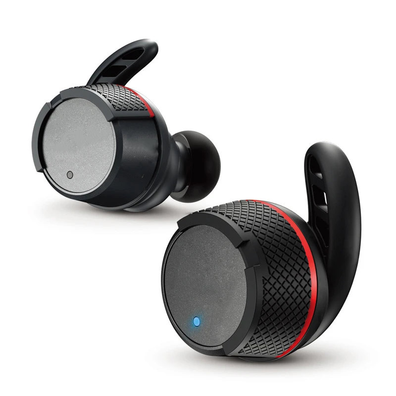 МкА флэш-TWS вкладыши Беспроводной наушники Bluetooth V4.1 наушники спортивные туры Wiessless Водонепроницаемый наушники с зарядным устройством и микрофоном