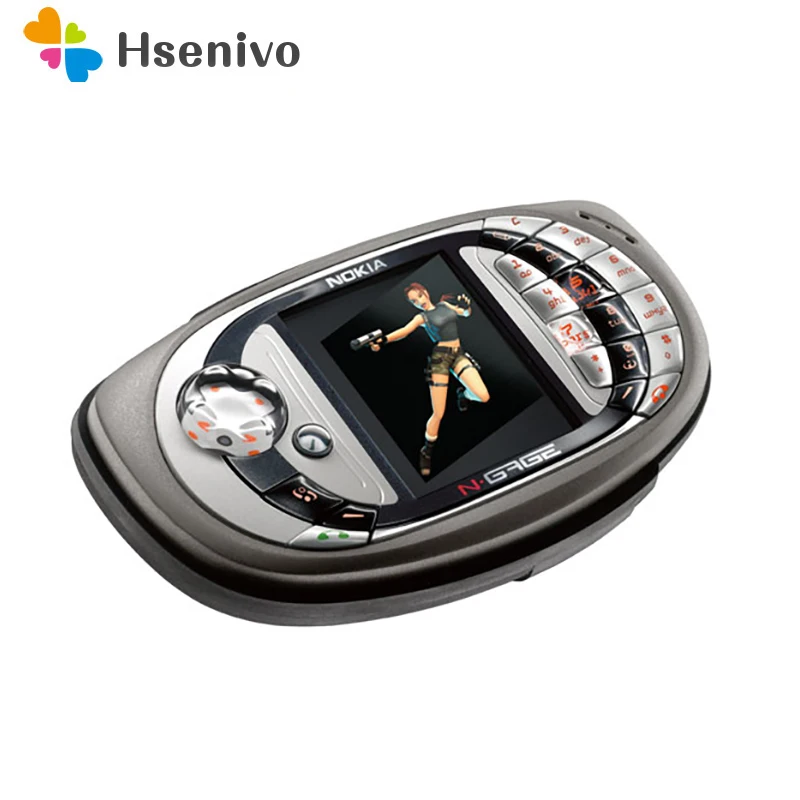 Оригинальный QD разблокированный Nokia N gage игровой мобильный телефон bluetooth