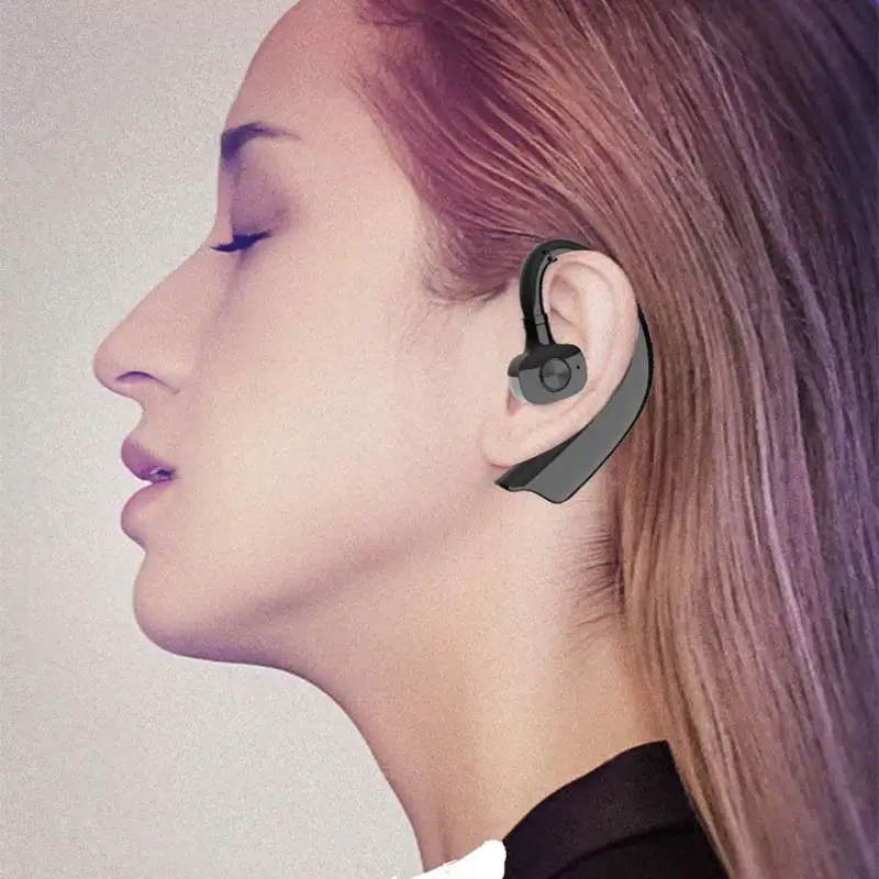 Деловые Bluetooth наушники с функцией быстрой зарядки и микрофоном|Наушники