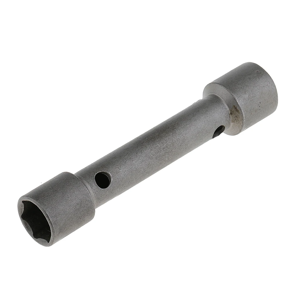 Double End Spark Plug Socket Wrench 16/18mm Galvanized Deep Reach Wrench Socket Tire Tools for Motorcycle Auto Repair 118mm