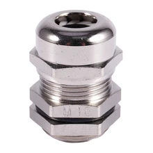 8.0 mm metal silver 4.0 cable gland M16 connection