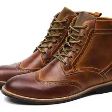 Дизайнерские мужские ботинки из натуральной кожи; теплые мотоциклетные ботинки из коровьей кожи; мужские Ботинки martin; обувь для работы на открытом воздухе