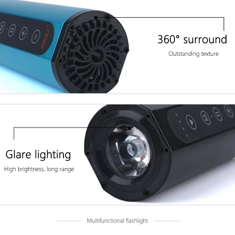 Уличная Bluetooth колонка водонепроницаемая Беспроводная портативная велосипедная