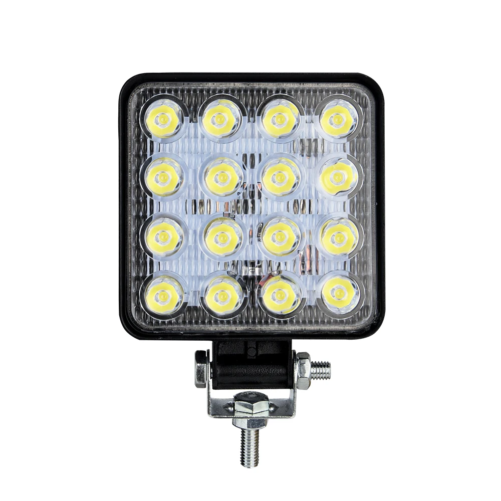 DXZ 4 pulgadas 10 см 18 Вт 27 Вт 48 Вт todoterreno coche 4WD camión трактор barco remolque 4x4 SUV ATV 24V 12V punto светодиодный Barra de luz
