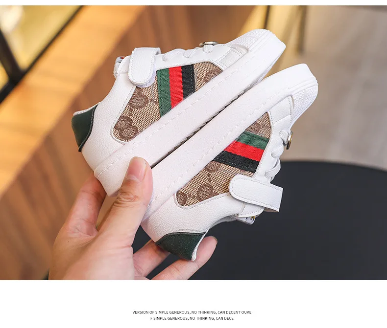New Fashion Brand Sports Shoes Board Four Seasons Rubber Sole Shallow Mouth Cover Foot Velcro Casual White Age Range Item Type