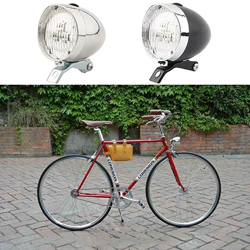 Велосипедный фонарь 3 светодиодный ретро классический велосипед фара для велосипеда Ретро головной свет передняя противотуманная Защитная лампа