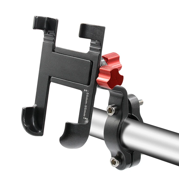 Universal Bicycle Phone Holder Bracket Aluminum Alloy Bike Handlebar/Mirror Phone Mount Support CSL88