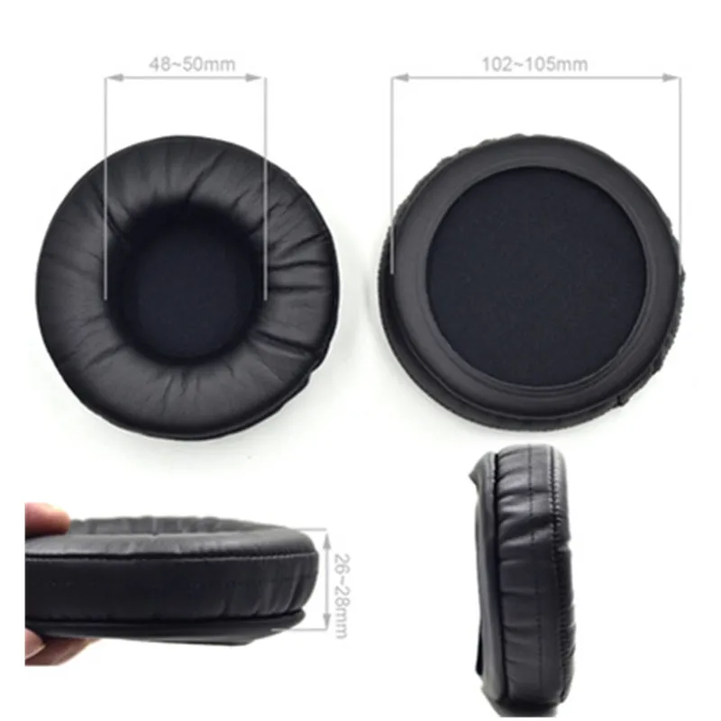 105mm High Quality Replacement Soft Memory Foam Ear Pads Cushion For Headphones Cover Ear Pads Fits Many Headphones 23 Aug30