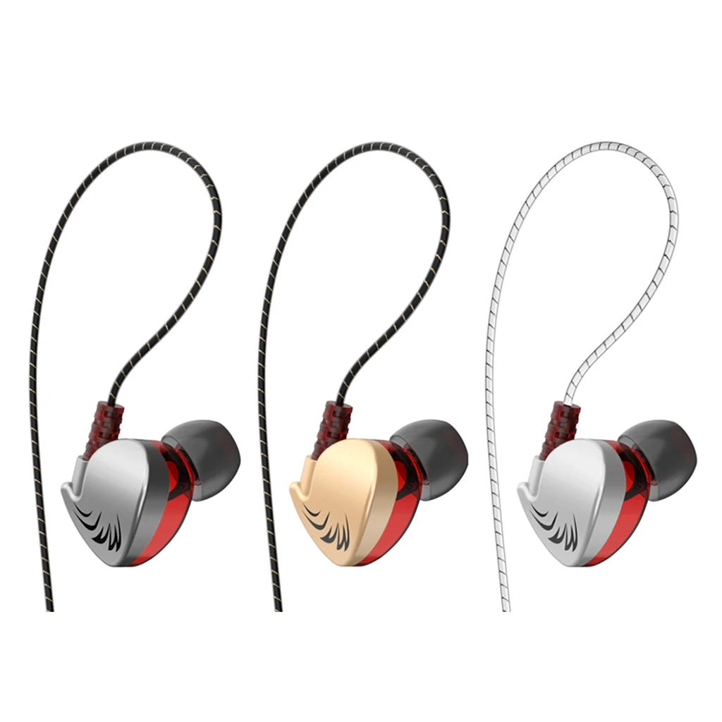 Earbud Headphones with Microphone HiFi Extra Bass In Ear Earphones for iPhone Samsung Xiaomi PC Computer Sports Running Music