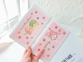 

Cartoon Melody Portable Mask Case Household Dustproof Mask Box Go out Portable Dustproof Storage Mask Container Organizer