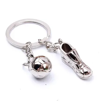 

New Soccer Shoes Keychain Sport Key Chain Car Bag Ball Car Pendant Key Ring Holder Gifts For Players Keyring