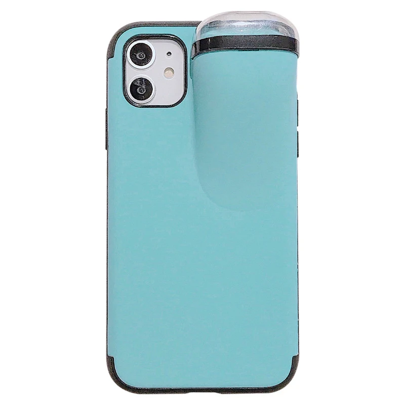 For iphone 11 2 в 1 мягкий силиконовый чехол для наушников для Airpods и Iphone 11 защитный чехол для Apple Air Pod корпус для наушников - Цвет: For iphone 11