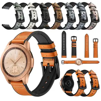 

Camouflage 20mm 22mm Universal Watchband Retro Leather Watch Band Quick Release Wrist Strap For Fossil Q MARSHAL gen2 Sport 43mm
