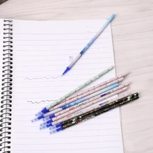 10 шт./компл. 0,38 мм набор стираемых гелевых ручек для заправки зажигалок Магия записи исследование канцелярских товаров L41E