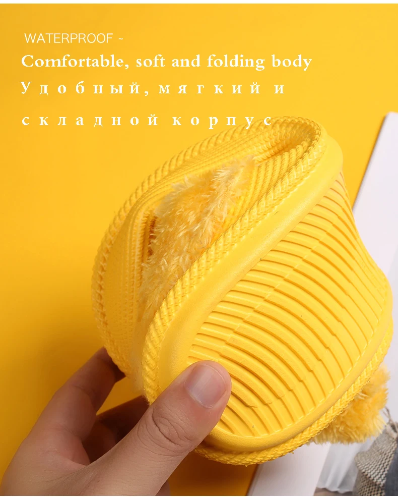 Moipheng/женские домашние тапочки; теплая зимняя обувь из плюша; женские удобные тапочки для влюбленных; домашняя обувь для улицы; Zapatos De Mujer