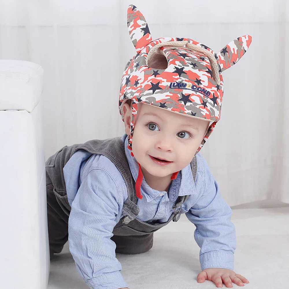 Casco de seguridad del bebé del niño, sombrero de protección del bebé del  bebé del amortiguador ajustable