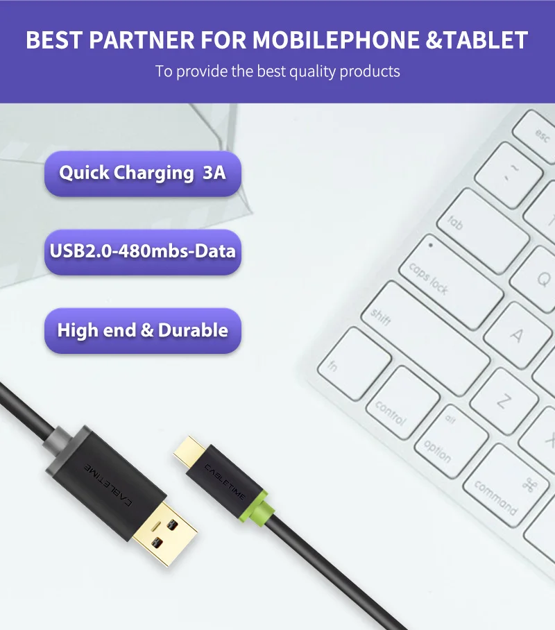 Кабель usb type-C 3A кабель передачи данных для быстрой зарядки для samsung Galaxy S9 Plus Note 9 Xiaomi Oneplus 6 USB C 3,1 C001