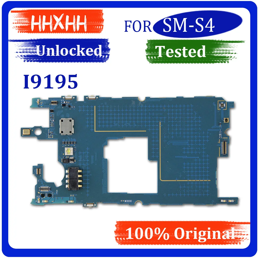 Оригинальная разблокированная материнская плата для samsung Galaxy S4 mini i9195, европейская версия для Galaxy S4 mini i9195 материнская плата