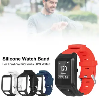 

Replacement Watch Band Silicone Watch Strap For TomTom 2 3 Series Runner 2 3 Spark Series Golfer 2 Adventurer GPS Watch